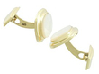 Gold Mother of Pearl Cufflinks