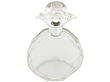 Art Deco silver and glass decanter