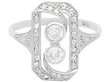 multi diamond dress ring