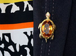 Wearing Vintage Turtle Brooch