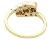 Three Stone Twist Ring 