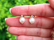 Vintage pearl studs 