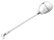 Victorian silver salt spoon