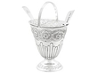 Novelty Silver Mustard Pot