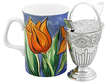 Novelty Silver Mustard Pot