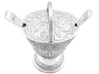 Novelty Silver Mustard Pot