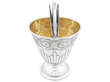 Novelty Silver Mustard Pot