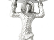Cast Silver Taperstick