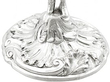 Antique Cast Silver Taperstick