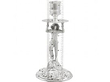 Antique Cast Silver Taperstick