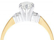 high set diamond ring
