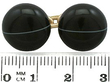 Agate Cufflinks Size