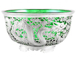 Antique Chinese Export Silver Bowl 