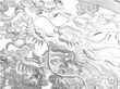 Chinese Export Silver Bowl Detail 