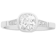 1920s Antique Old European Cut Diamond Engagement Ring