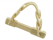 yellow gold cufflinks