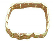 Vintage Rose and Yellow Gold Bracelet closed
