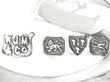 sterling silver photograph frame hallmarks 