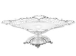 Antique Silver Serving Dish
