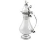 Turkish Silver Coffee Jug