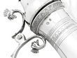 Silver Coffee Jug Close Up 