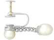 pearl drop earrings