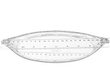 Size of Silver Candle Snuffer Tray