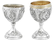 Antique Russian Egg Cups