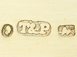 Birmingham Silver Vinaigrette hallmarks