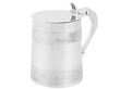 Solid Silver Tankard for Sale