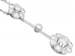 Antique Diamond Pendant Necklace 