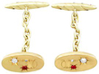 Antique Gemstone Cufflinks