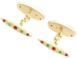 Antique Gemstone Cufflinks