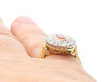1950's Ruby and Diamond Ring