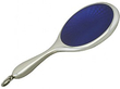 Miniature Hand Mirror in Enamel and Silver