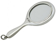 Miniature Hand Mirror in Enamel and Silver