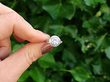 Platinum and Diamond Halo Ring Outside