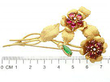 Vintage Floral Brooch