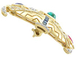 1960s gemstone brooch