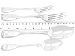 Flatware Set Service for 12