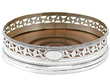 Sterling Silver Wine Bottle Coasters Antique