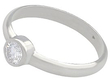 Vintage Bezel Set Diamond Solitaire
