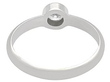 1950s Bezel Set Diamond Solitaire