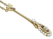 Antique Gold and Seed Pearl Necklace