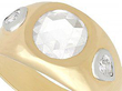gents signet ring with diamond