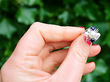 Vintage Pearl and Sapphire Ring