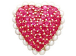 ruby heart brooch