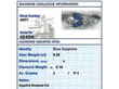 Diamond and Sapphire Pin grading card