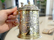 Rare Antique German Silver Tankard