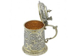 rare silver tankard open